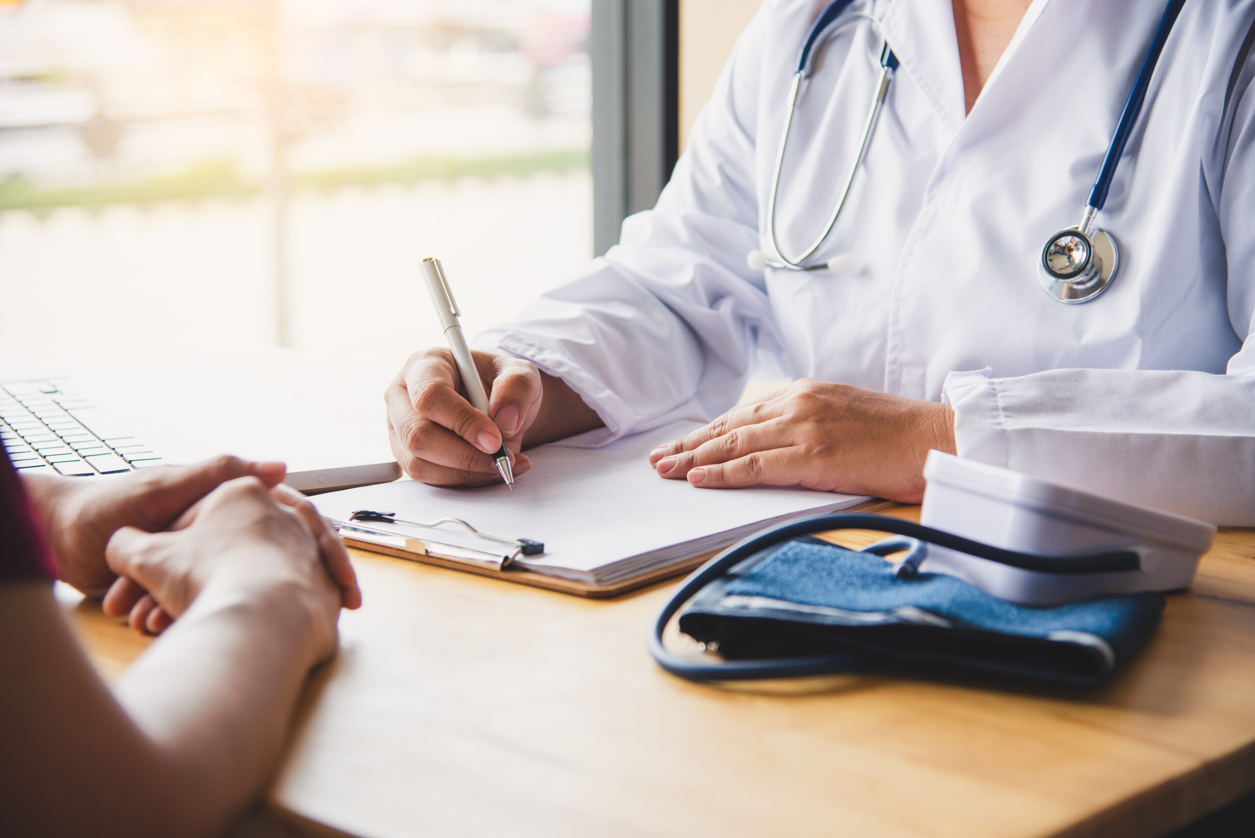 Consulta médica sobre o tempo de tratamento da depressão